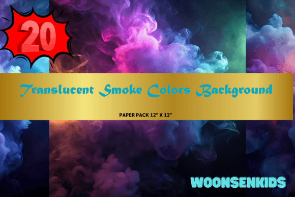Best Translucent Smoke Colors Background Watercolor Png Kdp Digital Paper