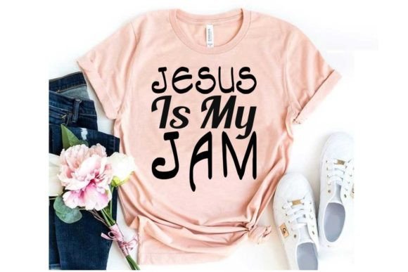 Bible Verse Svg Design, Jesus is My Jam