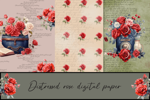 Distressed Roses Digital Paper: A Practical Guide for Creative Projects