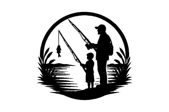 Free Dad and Son Fishing Vector: A Practical Resource for Real Projects