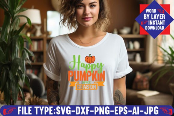 Happy Pumpkin Spice Season SVG Design: More Than Just a Cozy Graphic