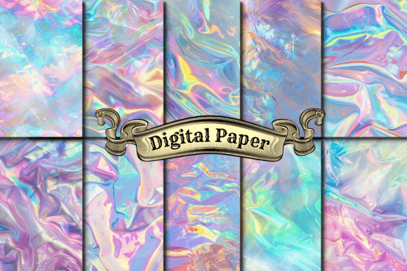 Holographic Digital Paper Pack: Bringing Digital Creativity to Life in Unexpected Ways