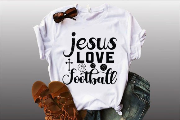 JESUS LOVE FOOTBALL Font