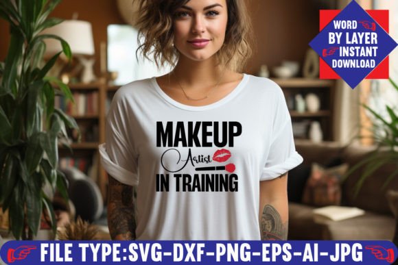 Makeup Artist in Training SVG Design: More Than Just a Pretty File