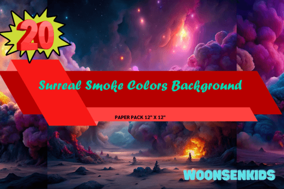 New Surreal Smoke Colors Background Watercolor PNG KDP Digital Paper: A Practical Evaluation