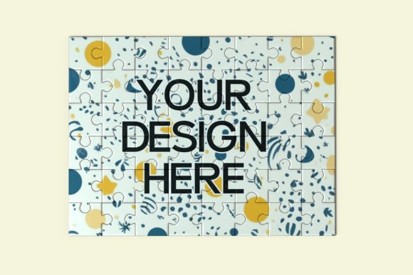 Puzzle Mockup PSD: A Versatile Tool for Creative Professionals