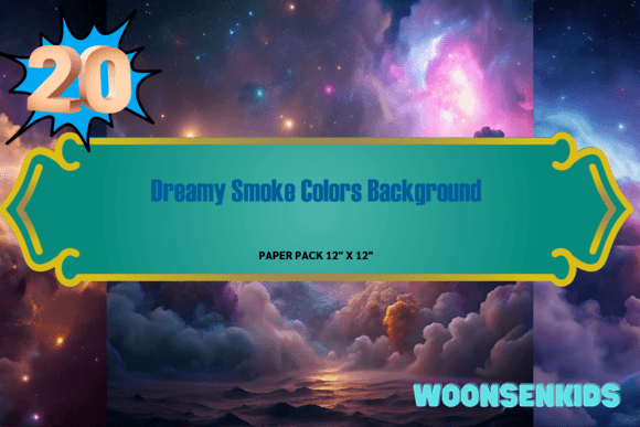 Top Dreamy Smoke Colors Background Watercolor Png Kdp Digital Paper
