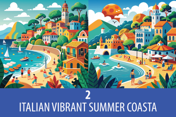 Two Vibrant Italian Coast Summer Scenes: Your Guide to Planning an Unforgettable Coastal Escape