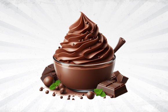 What a Chocolate Whipped Cream Isolated Image Offers for Your Visual Content Strategy